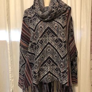 Free People Boho Poncho